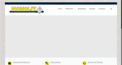 Desktop Screenshot of grupomonolit.com